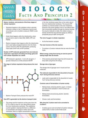 Biology Facts and Principles 2 - ebook